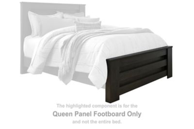Brinxton - Charcoal - Queen Panel Footboard