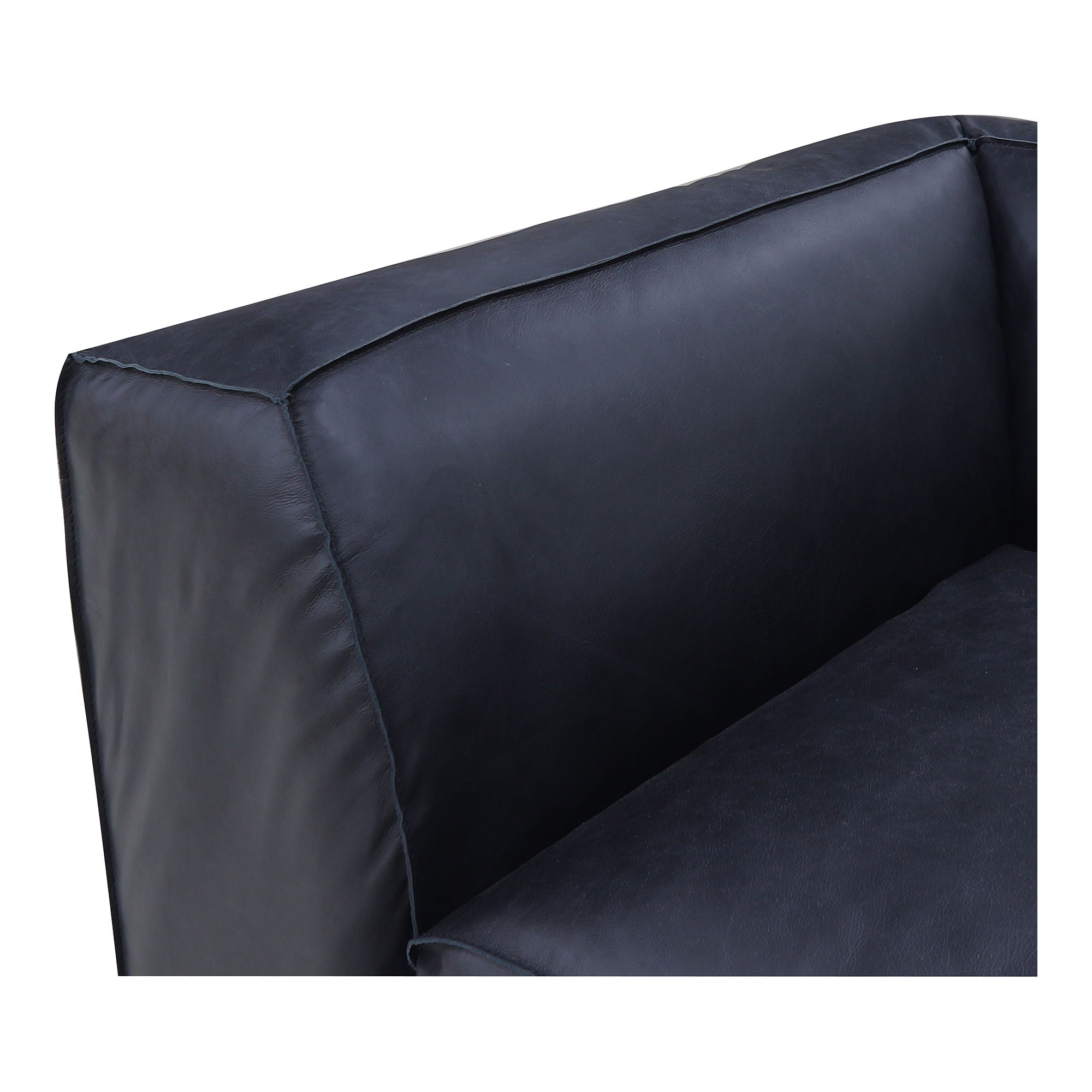 Form - Dream Modular Sectional Vantage Leather - Black