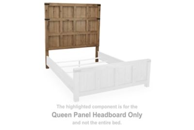 Ridgester - Queen Panel Headboard - Light Brown