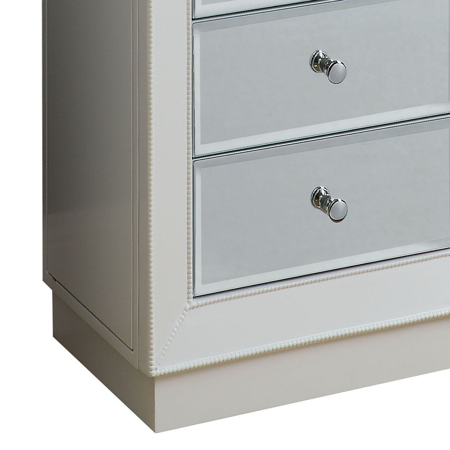 White 6-Drawer Jewelry Chest | Armoire