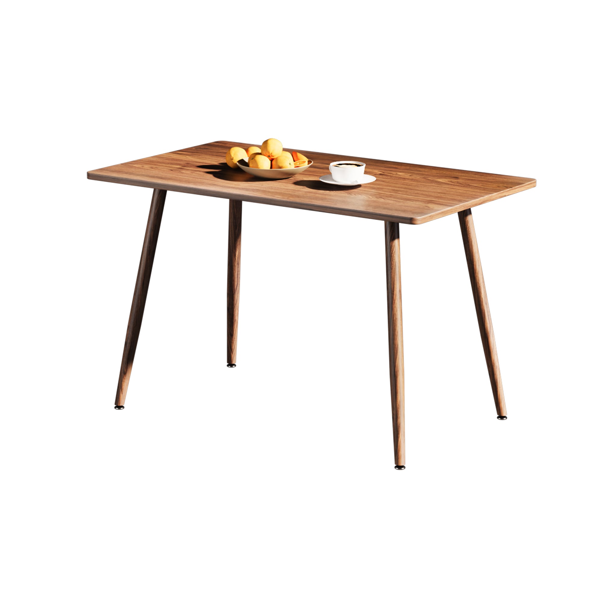 Modern Dining Table & 4 Chairs Set - 47"