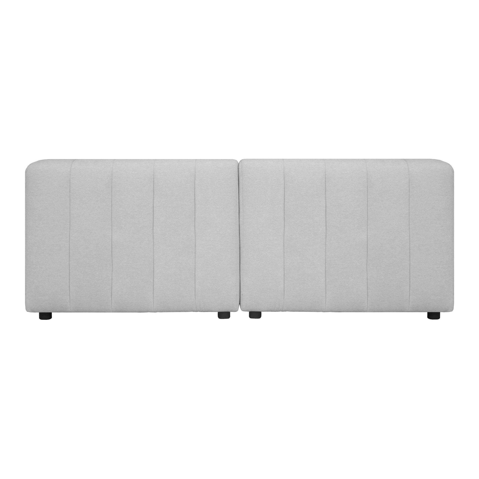 Lyric - Nook Modular Sectional Oatmeal - Pearl Silver-Stationary Sectionals-American Furniture Outlet