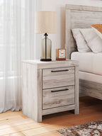 Broachmyn - Two Drawer Night Stand - Gray