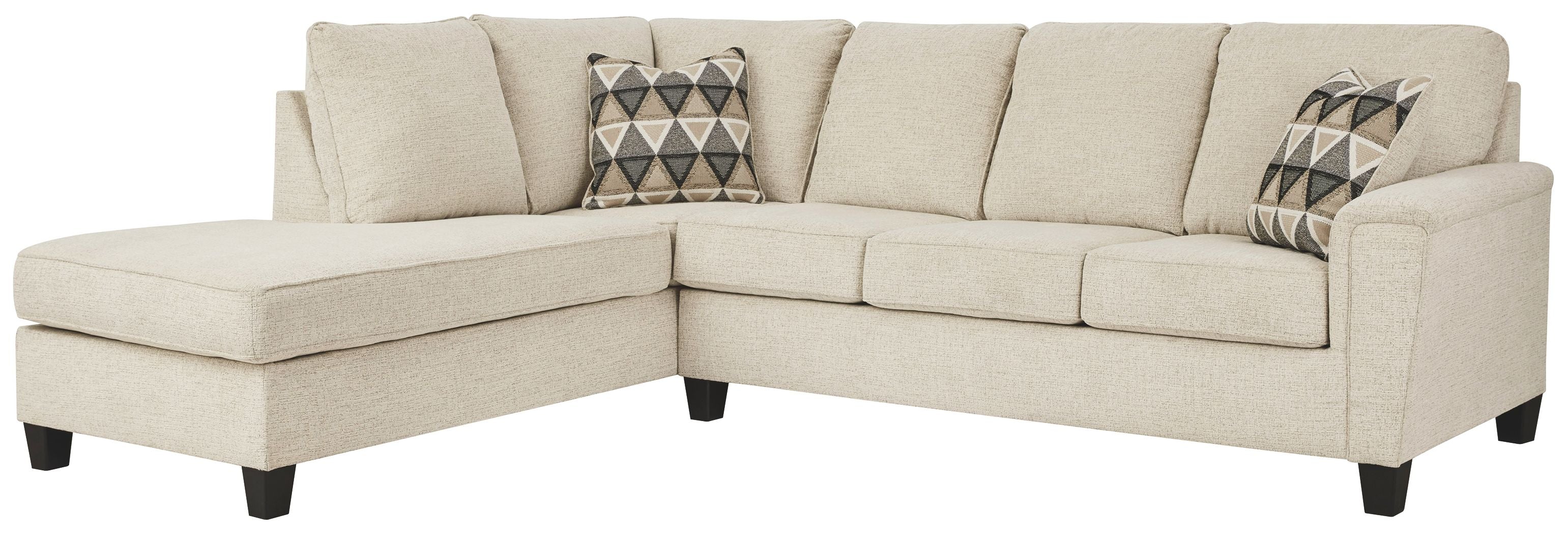 Abinger Sleeper Sectional w/ Chaise-Sleeper Sectionals-American Furniture Outlet
