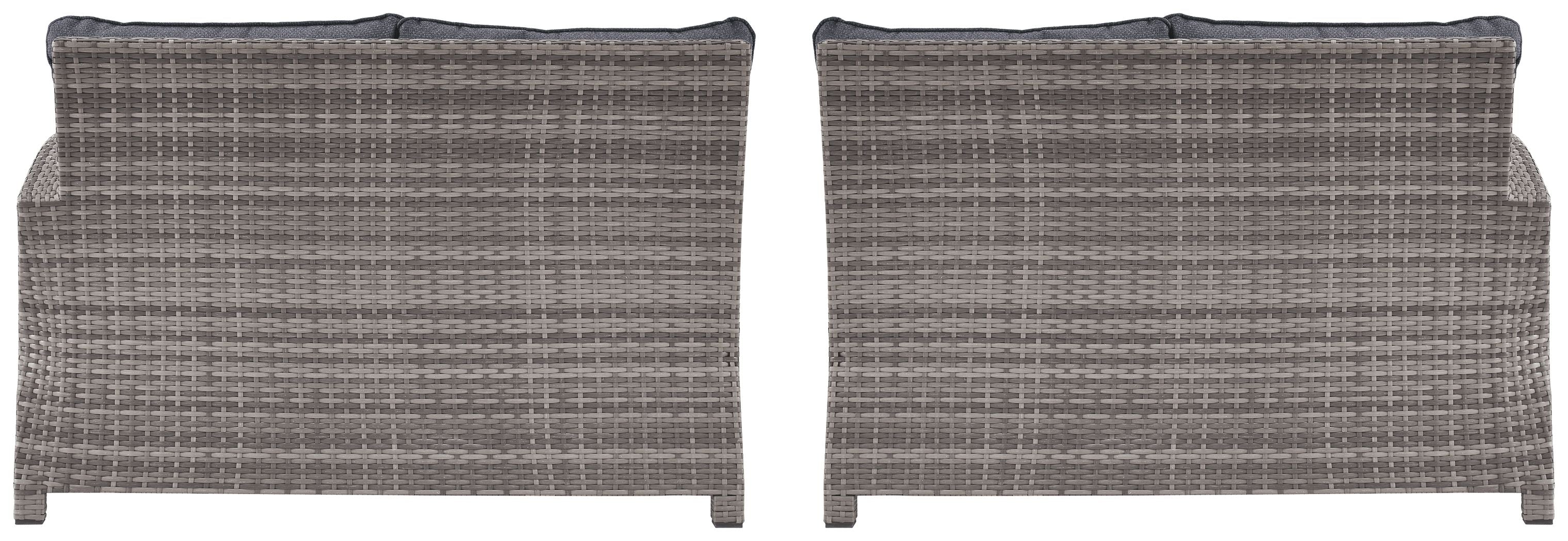 Salem - Gray - Raf / Laf Loveseat W/Cush (Set of 2)