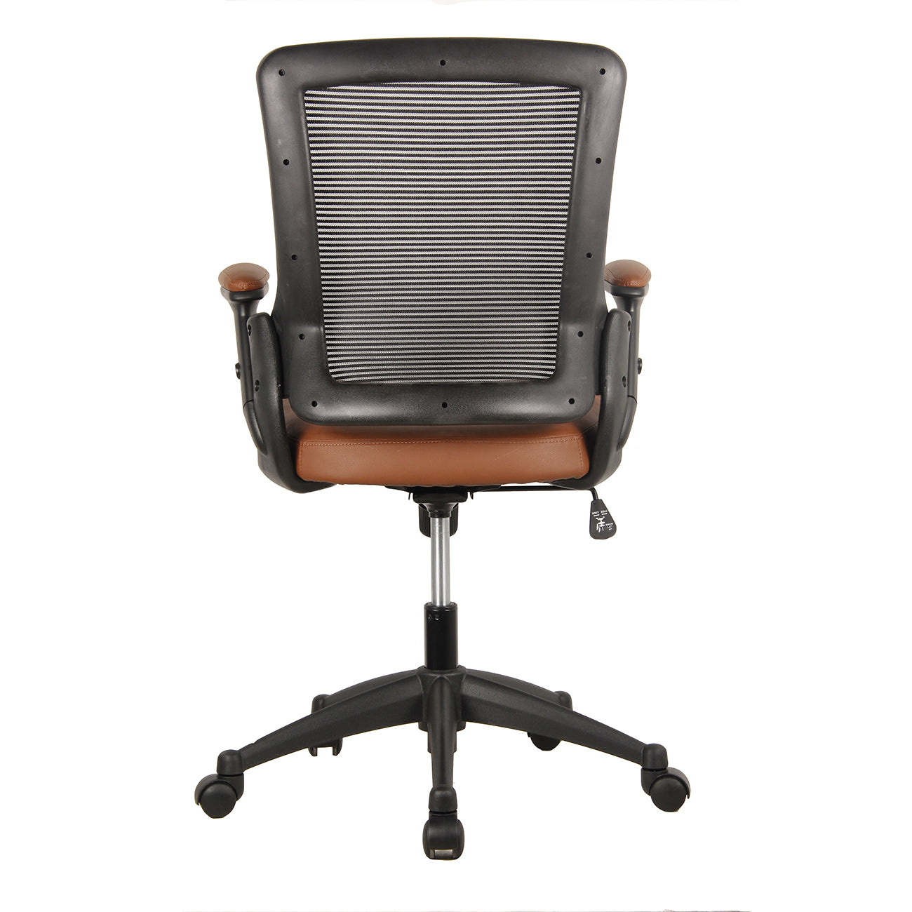 Mid-Back Mesh Task Chair - Brown