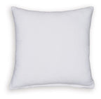 Kydner white pillow, solid color