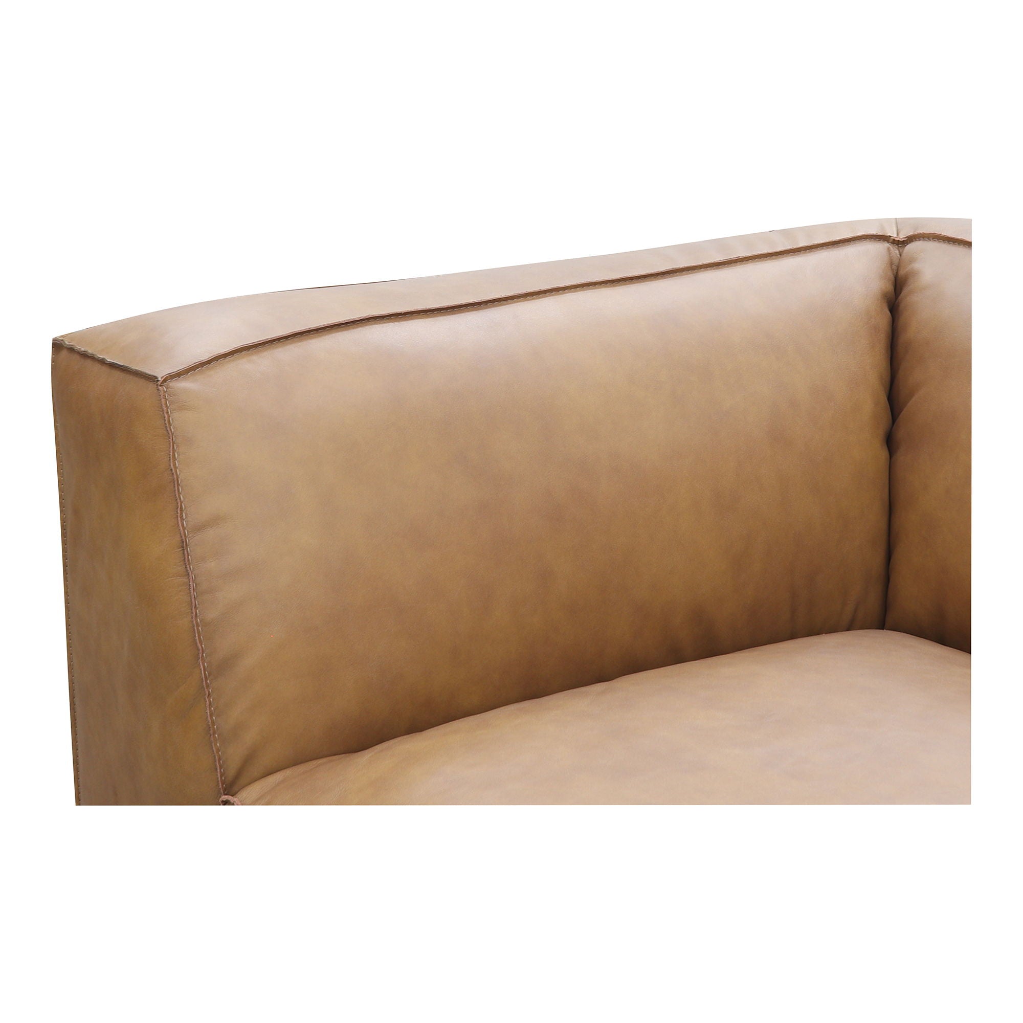 Form - Classic L Modular Sectional - Light Brown - Sonoran Leather