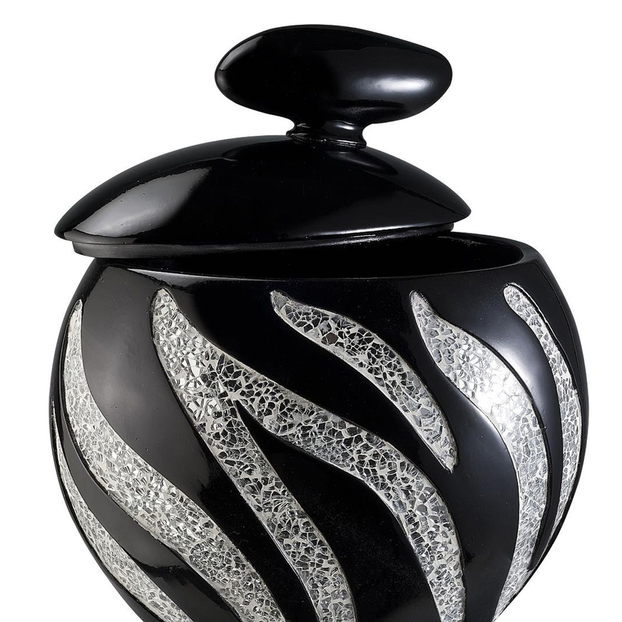 Zebra Print Jewelry Box - 11.5" Tall
