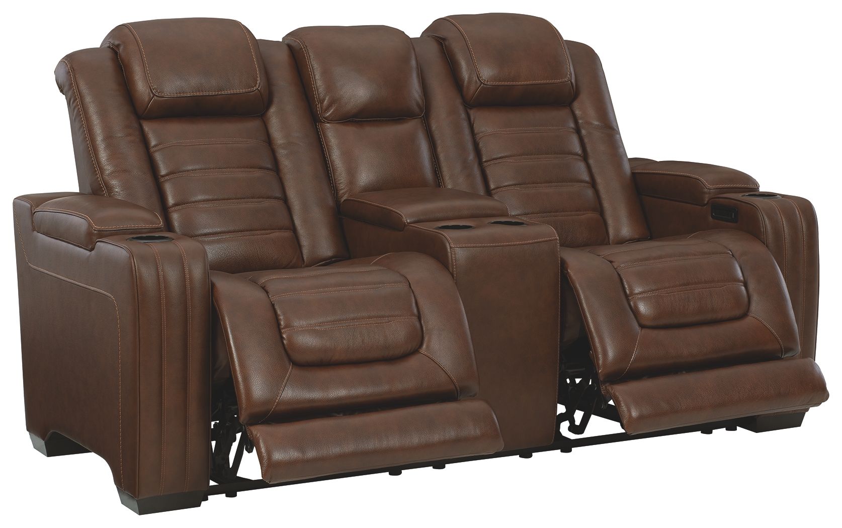 Backtrack - Chocolate - 2 Pc. - Power Reclining Sofa, Loveseat