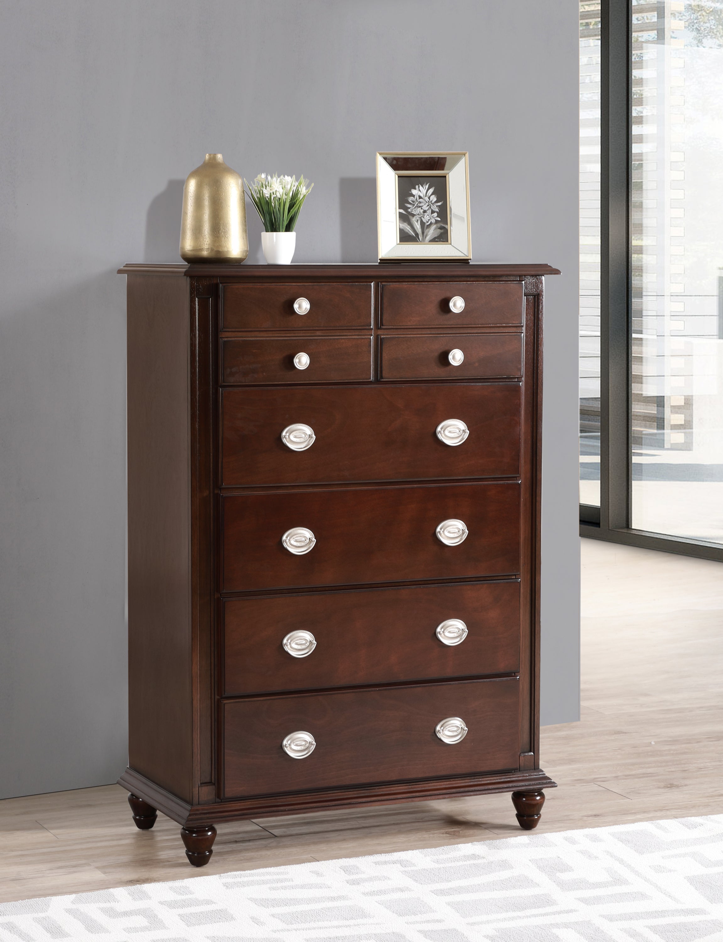 Summit G5950-CH Cappuccino Chest - Stylish Storage Solution