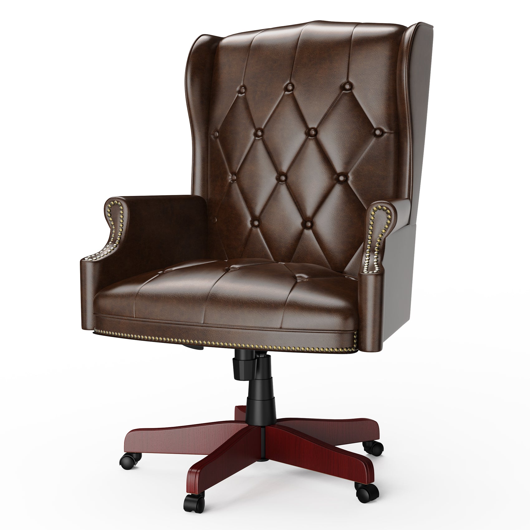 Ergonomic Executive Office Brown Chair - Luxurious Design