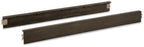 Arkenton Queen/King panel rails, grayish brown wood slats