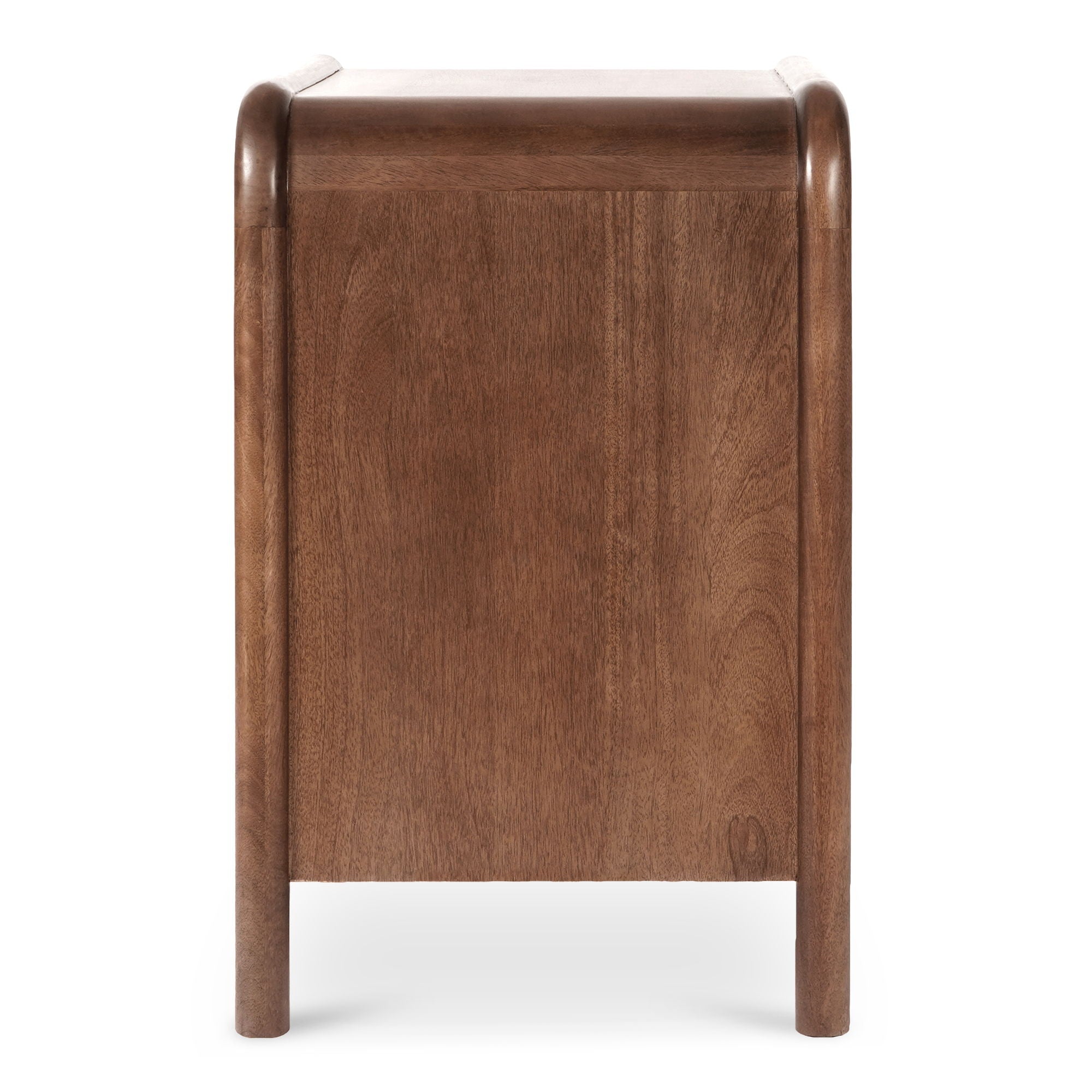 Rye - 3 Drawer Nightstand - Warm Brown