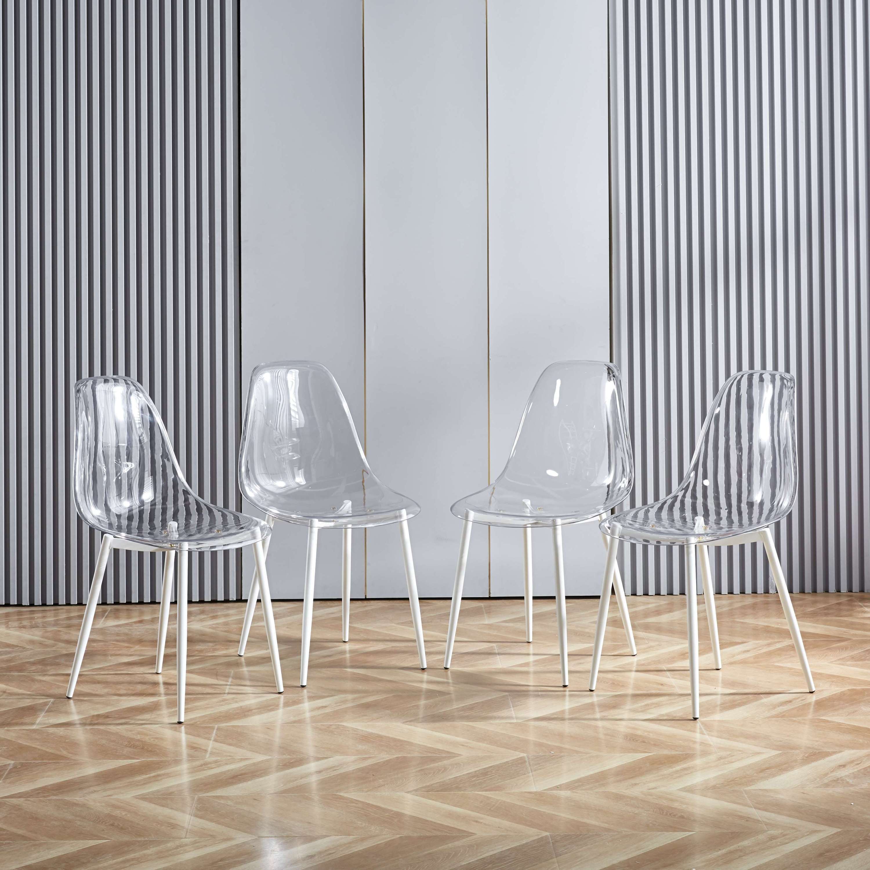 Mid-Century Modern Dining Set for 4-6