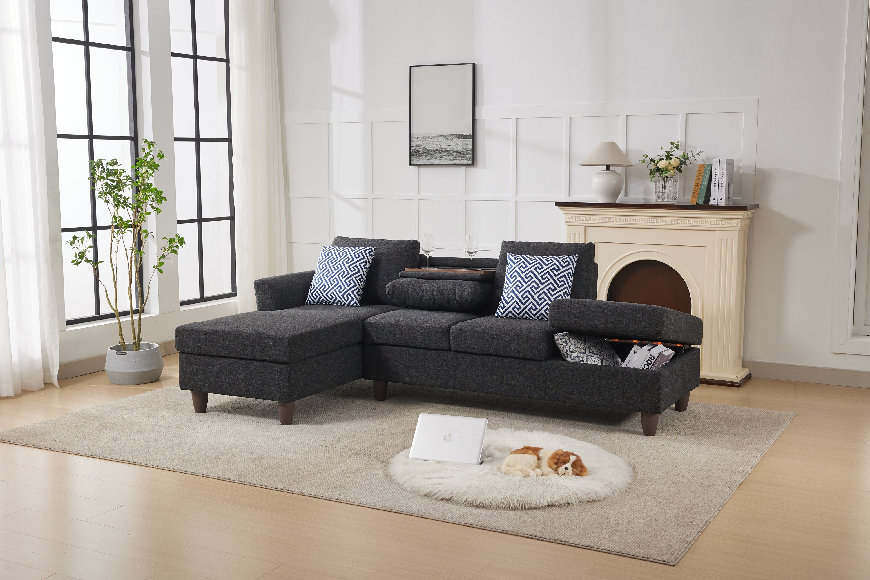 Hidden Storage & Accent Pillows for Modern Homes