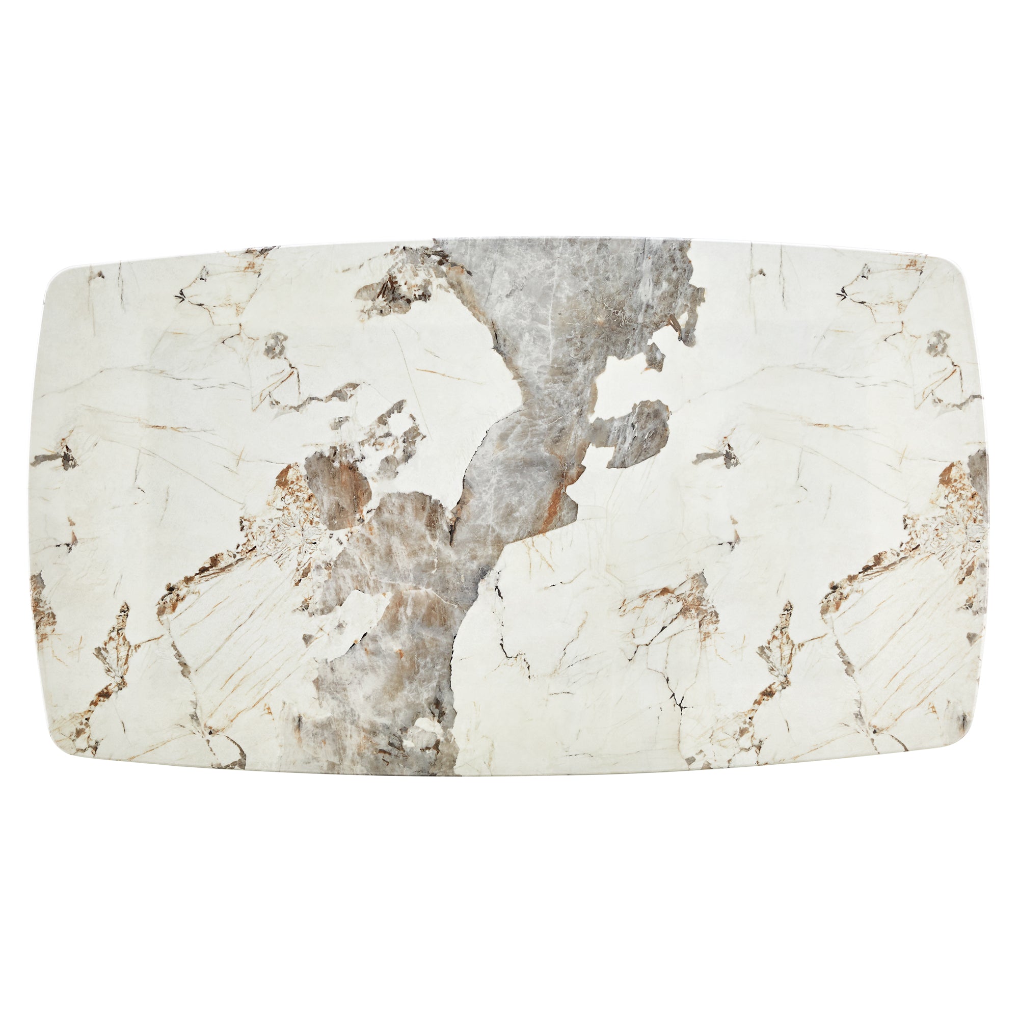 White Marble Dining Table Set for 6-8 | Modern Kitchen Table