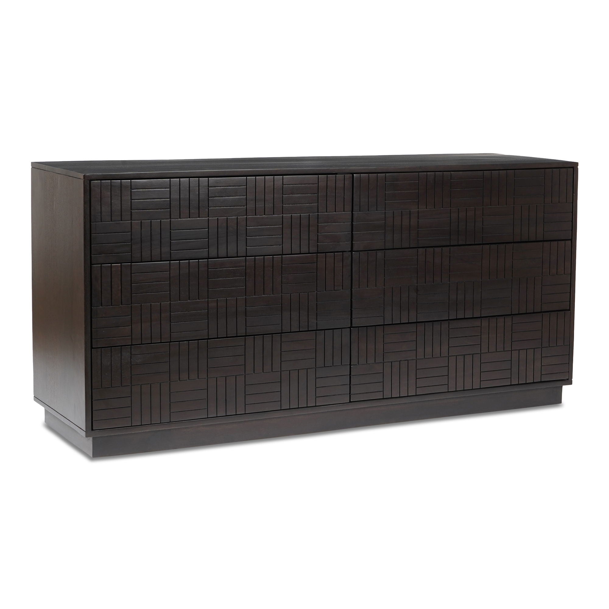 Denman - 6 Drawer Dresser - Dark Brown