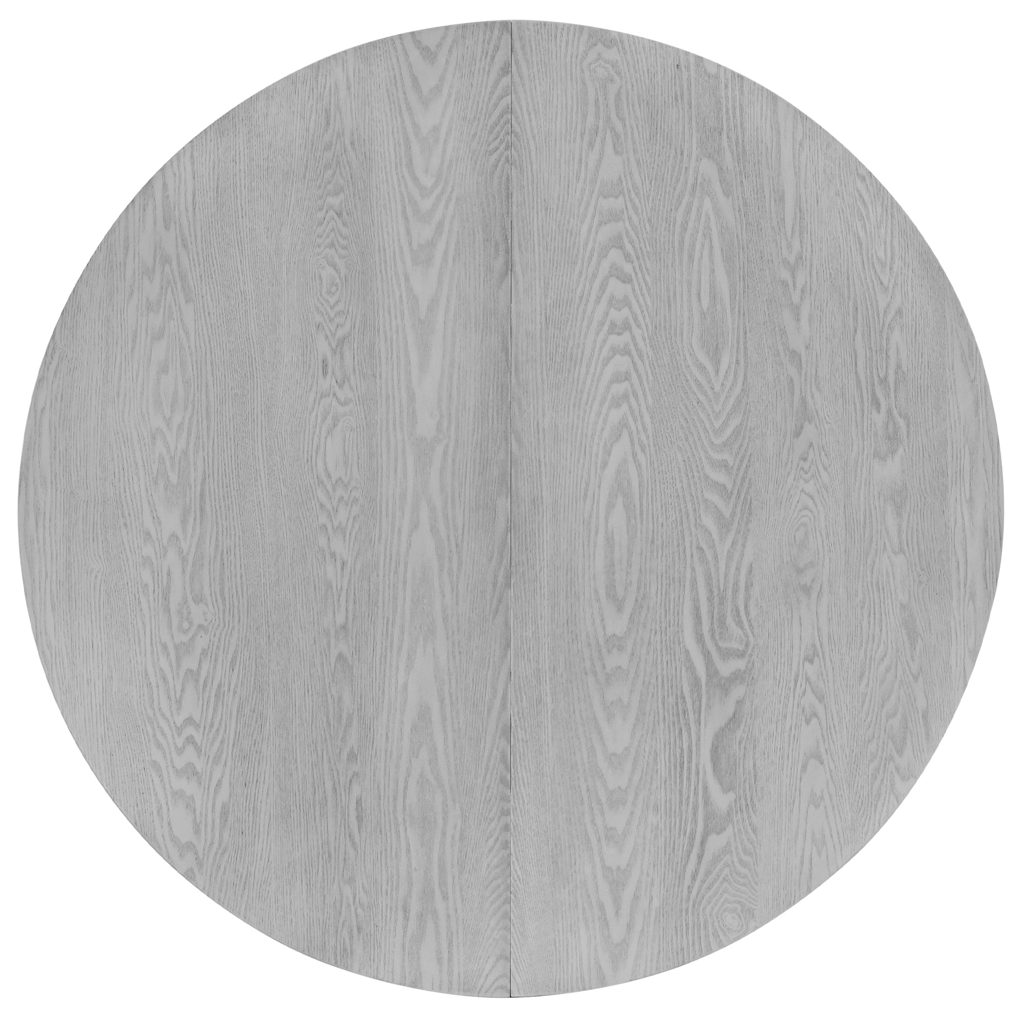 5-Piece Rustic Round Dining Set - Gray