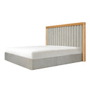 Nina - Queen Bed - Gray