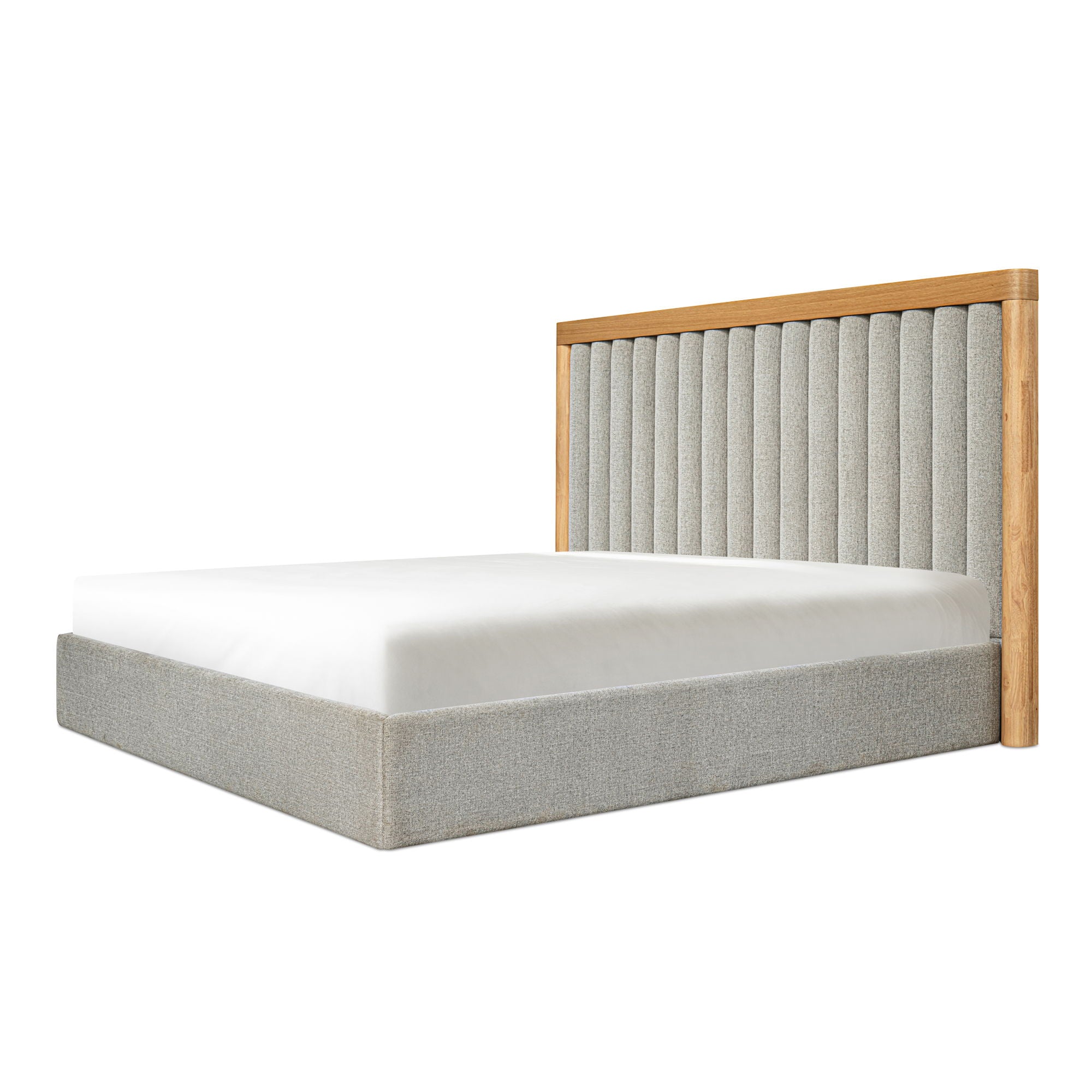 Nina - Queen Bed - Gray