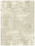 Beige distressed area rug with subtle woven texture