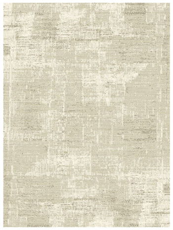 Beige distressed area rug with subtle woven texture