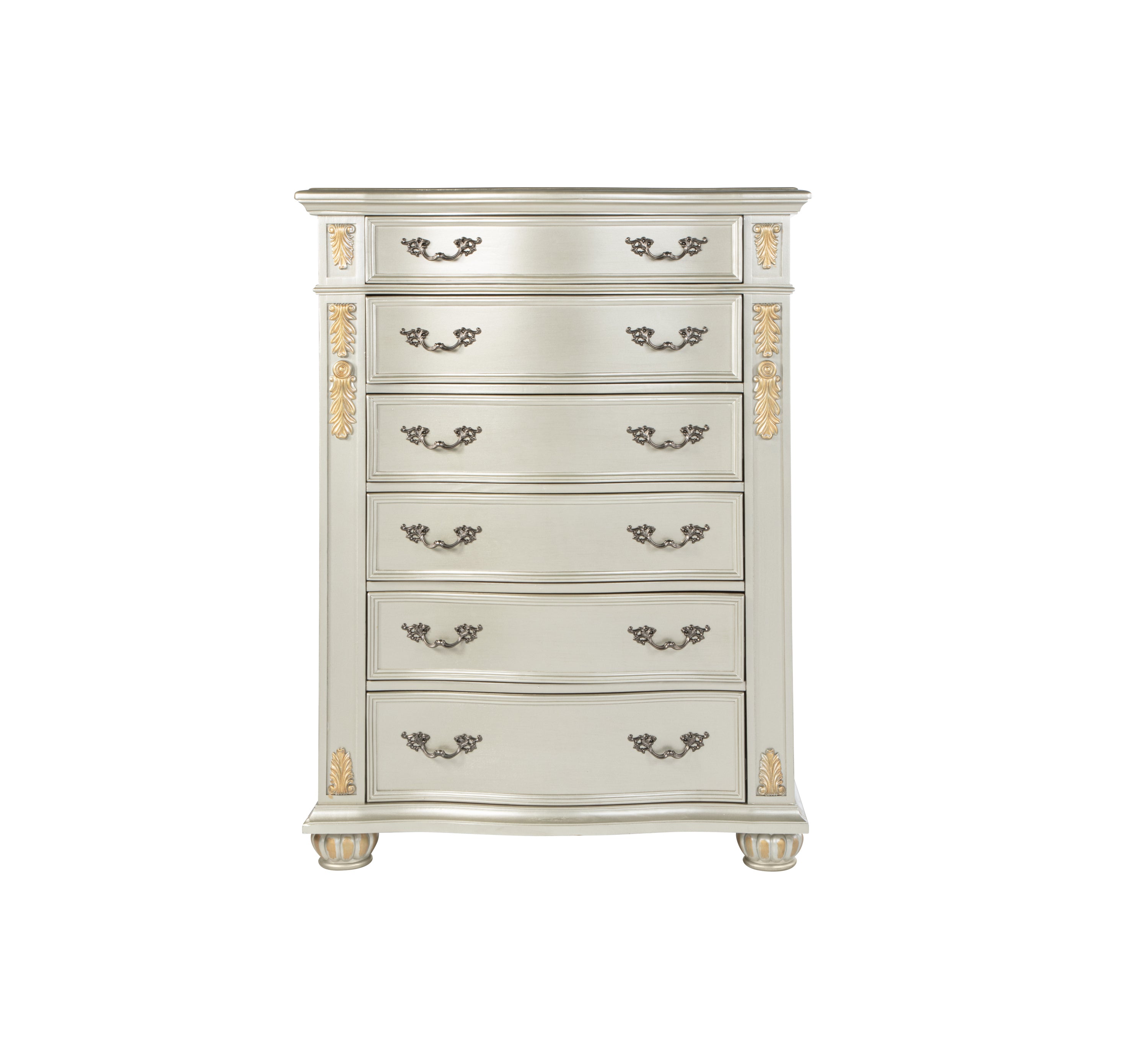 Lyon G07103-CH Chest - Silver Champagne Finish