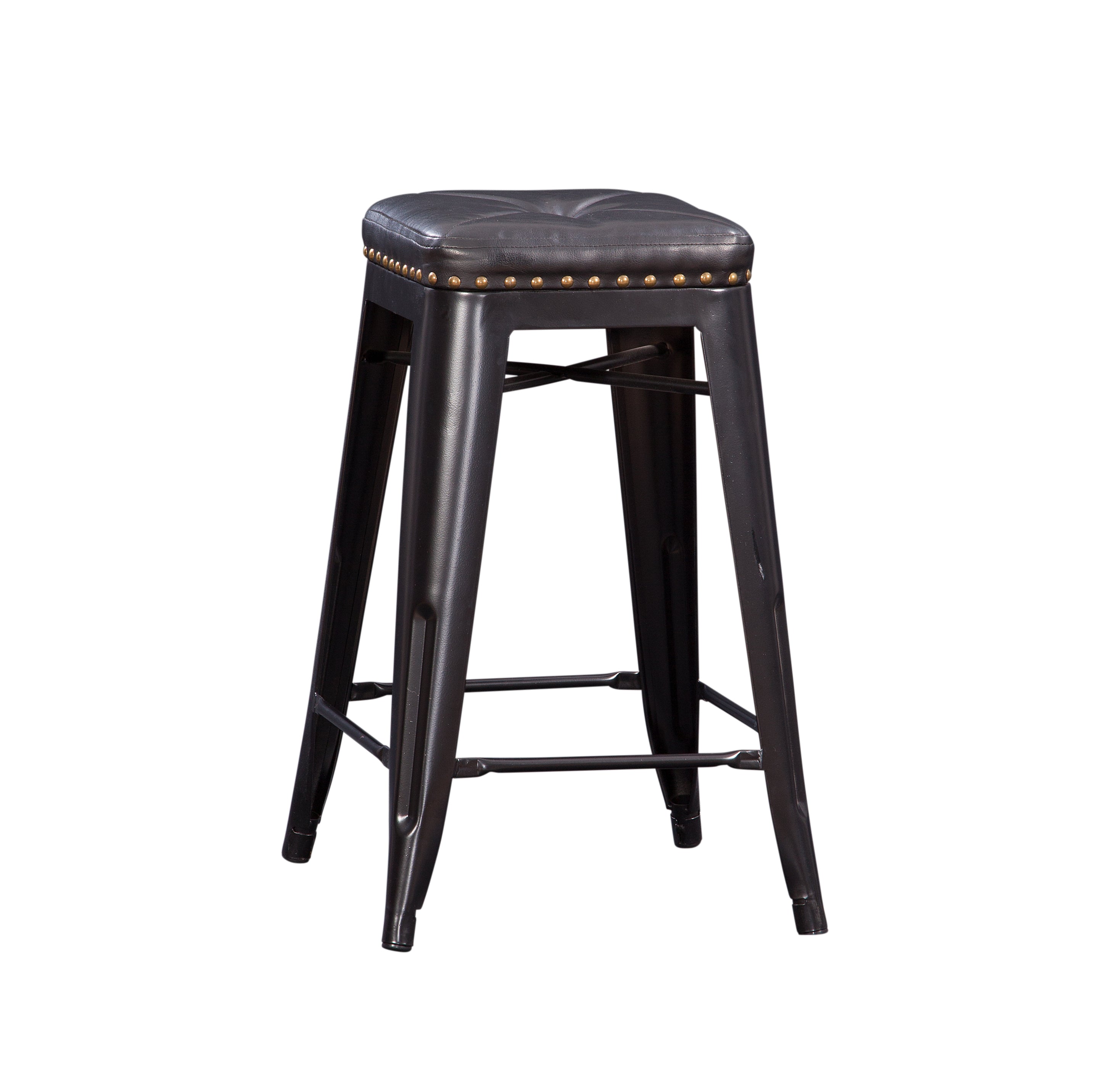 Hank Counter Stools (Set of 2) - Gray