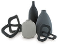 Leithick - Accessory Set (Set of 5) - Black / Tan / Gray