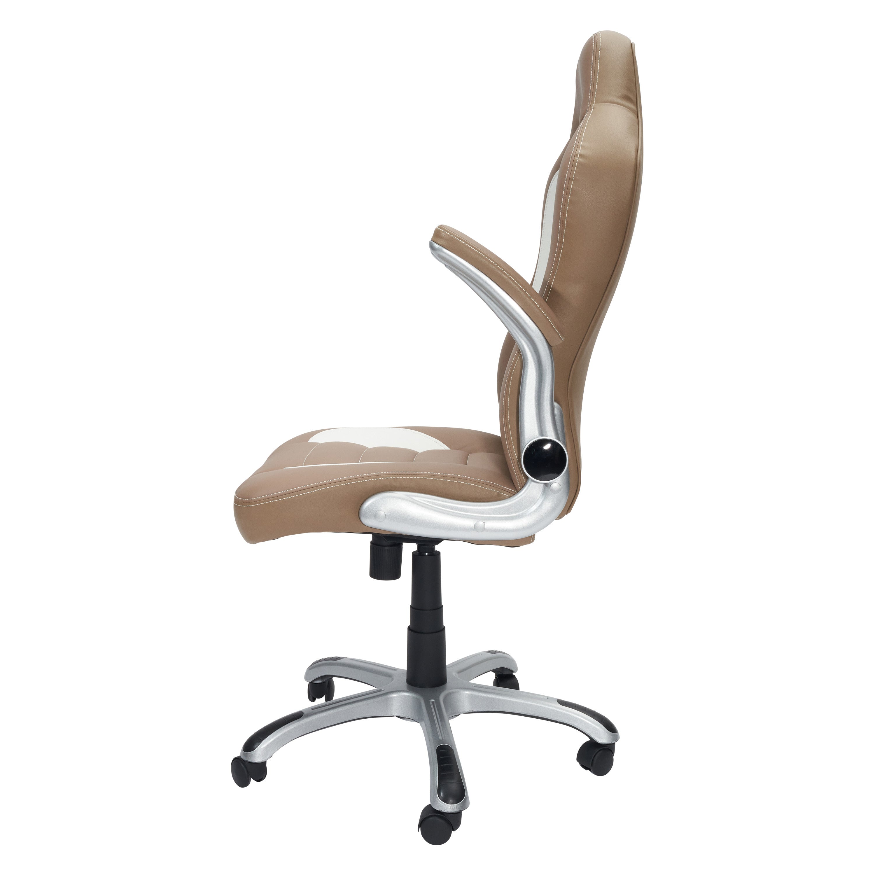 Sport Race Office Chair w/Flip-Up Arms