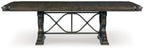 Maylee - Dining Extension Table - Dark Brown