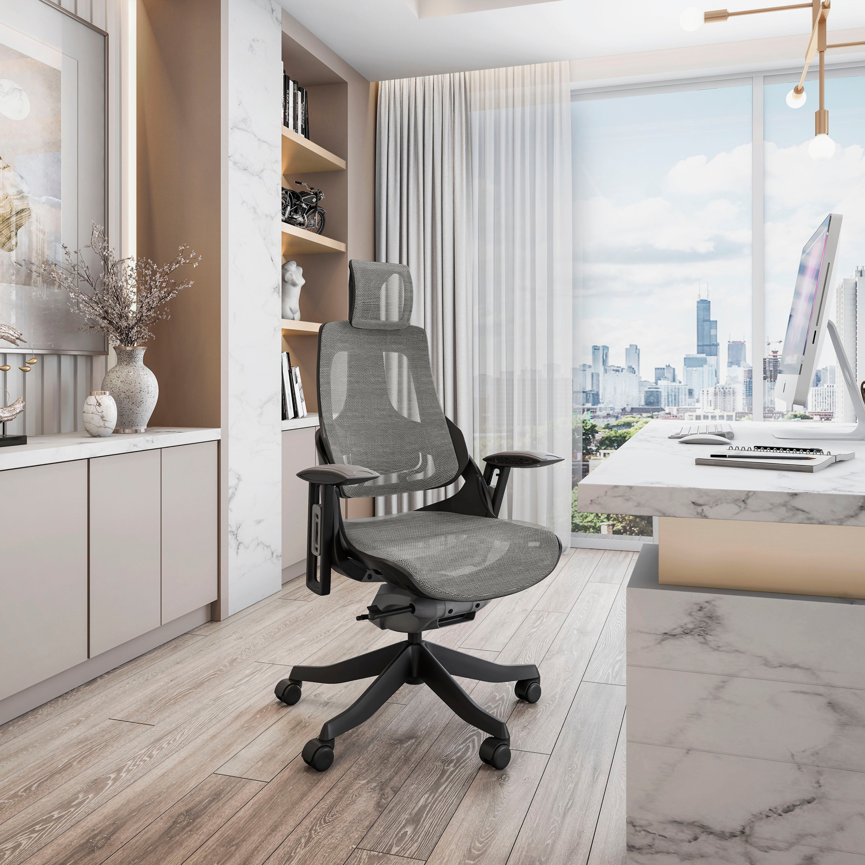 LUX Ergonomic Executive Chair - Grey