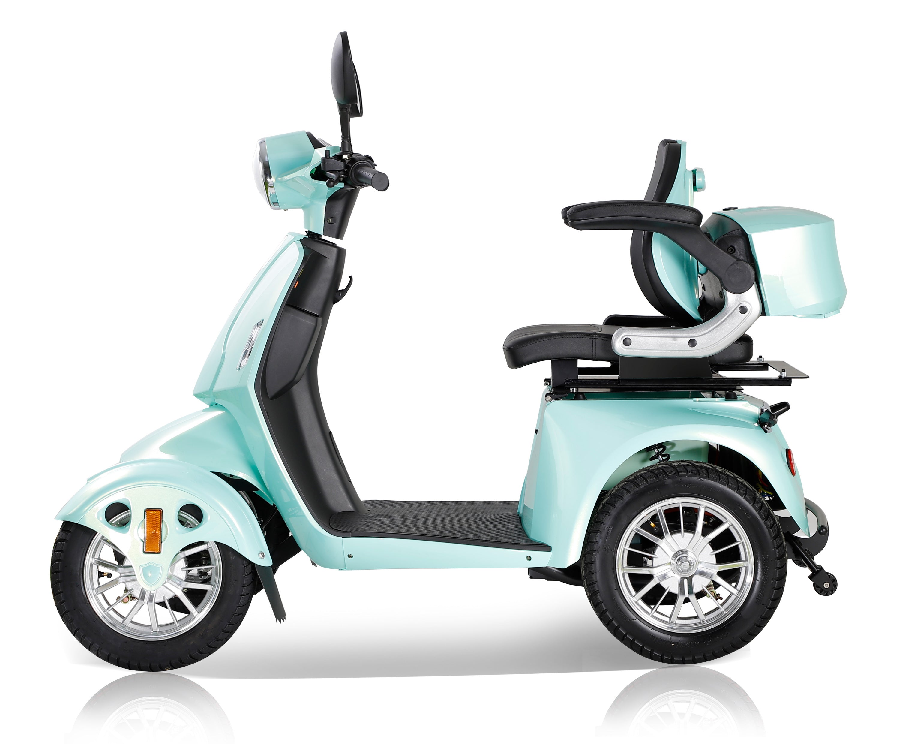 ⚡ Fast Red 800W 4-Wheel Mobility Scooter ⚡