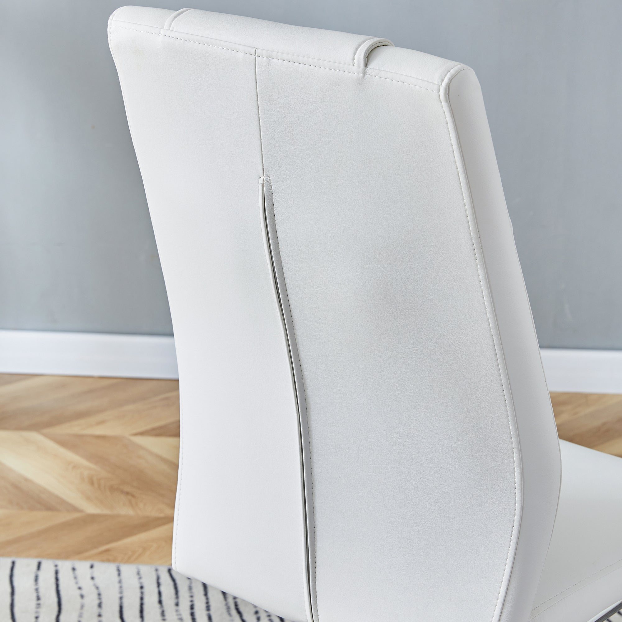 Modern Marble Dining Table & Chairs Set - DT-69