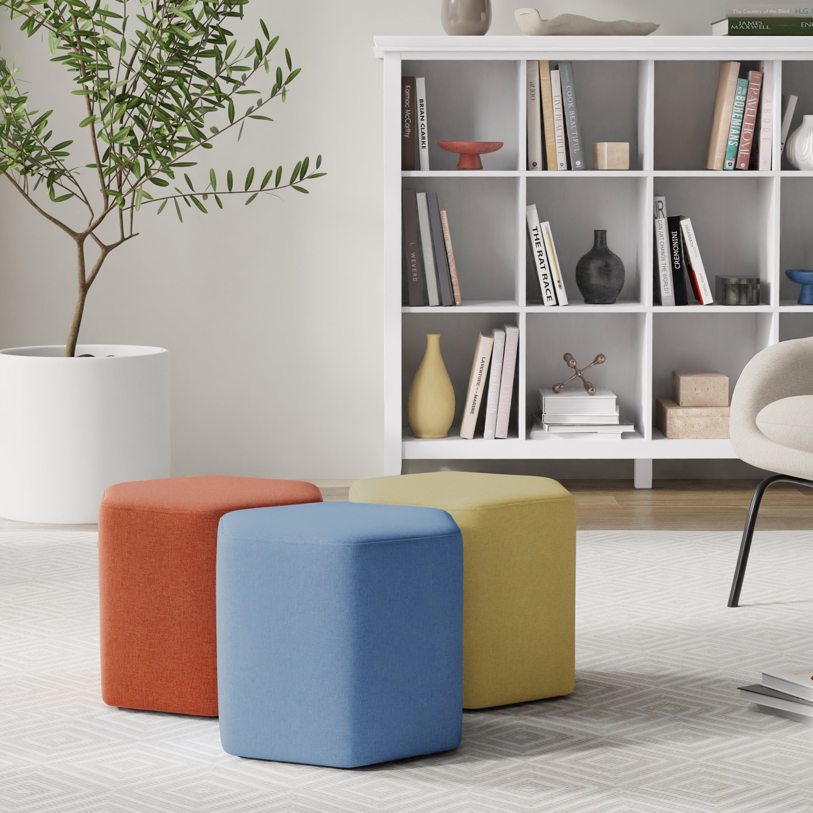 Brock Footstool - Modern Style & Comfort