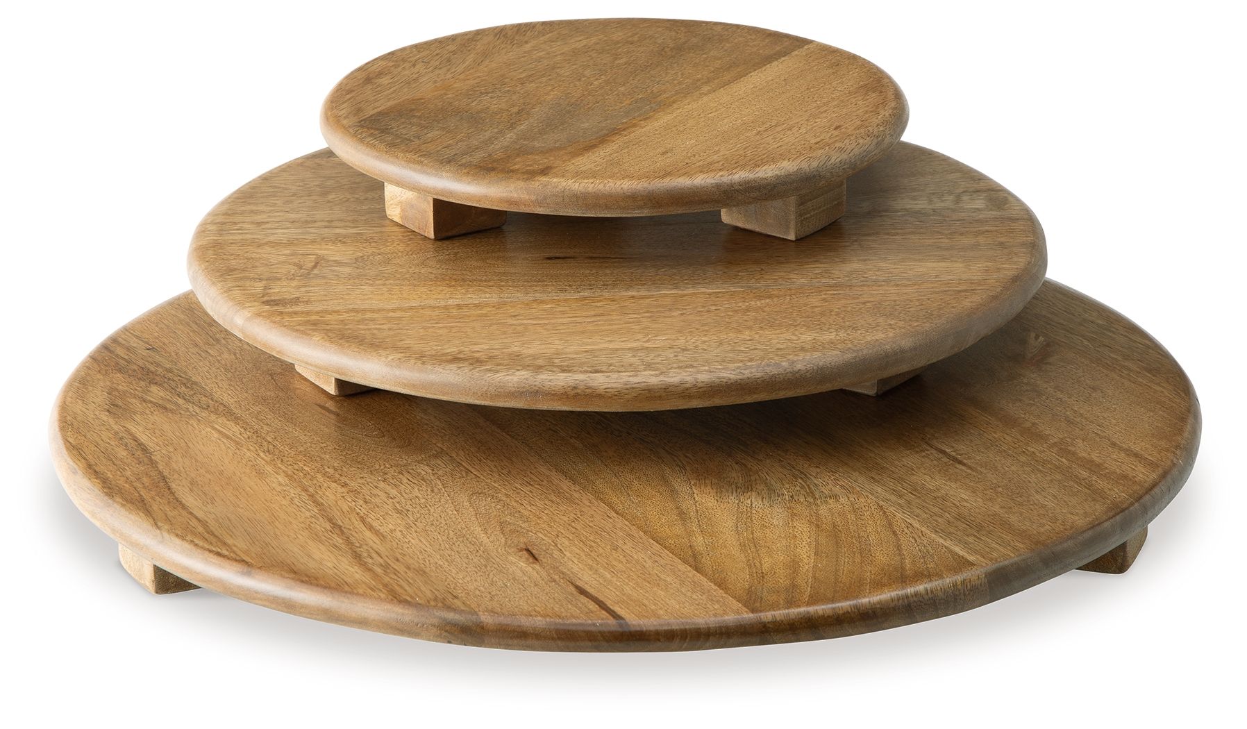 Kaidler - Brown - Tray Set (Set of 3)