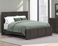 Shaehartin - King Panel Footboard - Dark Brown