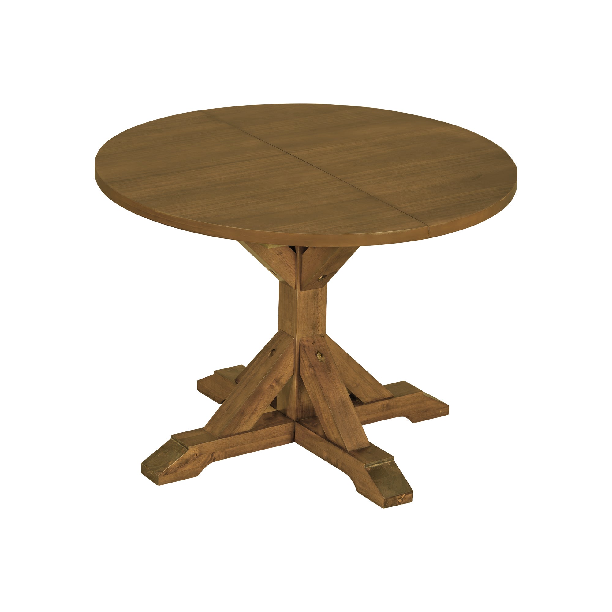 Farmhouse 60" Extendable Dining Table Set - 6 Pcs