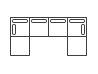 6 Pc. Modular Seating