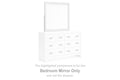 Binterglen - Bedroom Mirror - White
