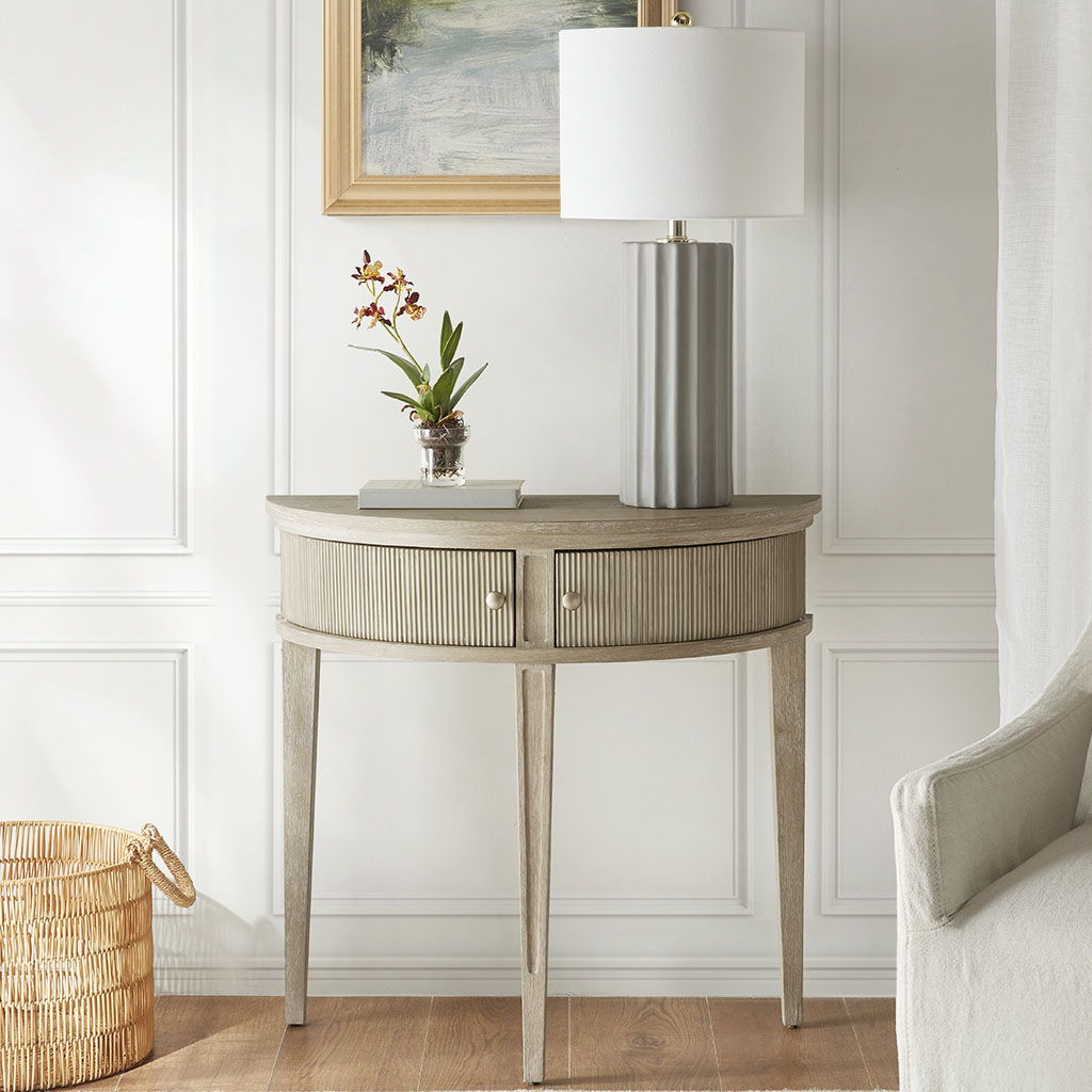 Crestview Storage Console Table