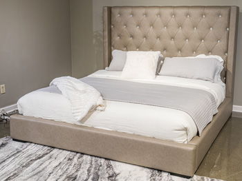 Brensley - Queen Upholstered Headboard - Taupe