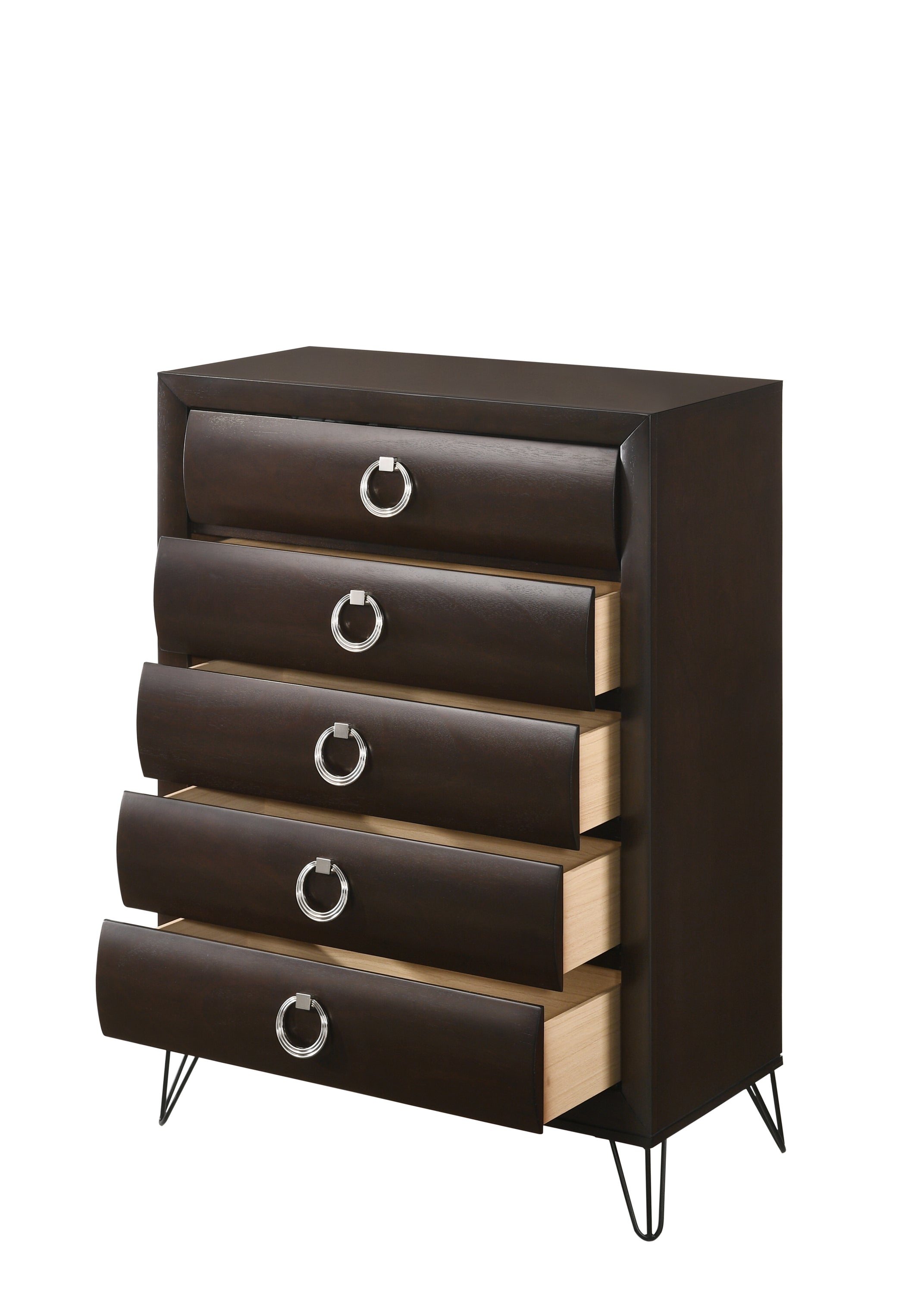 Tablita Dark Merlot Finish Chest | Bedroom Storage