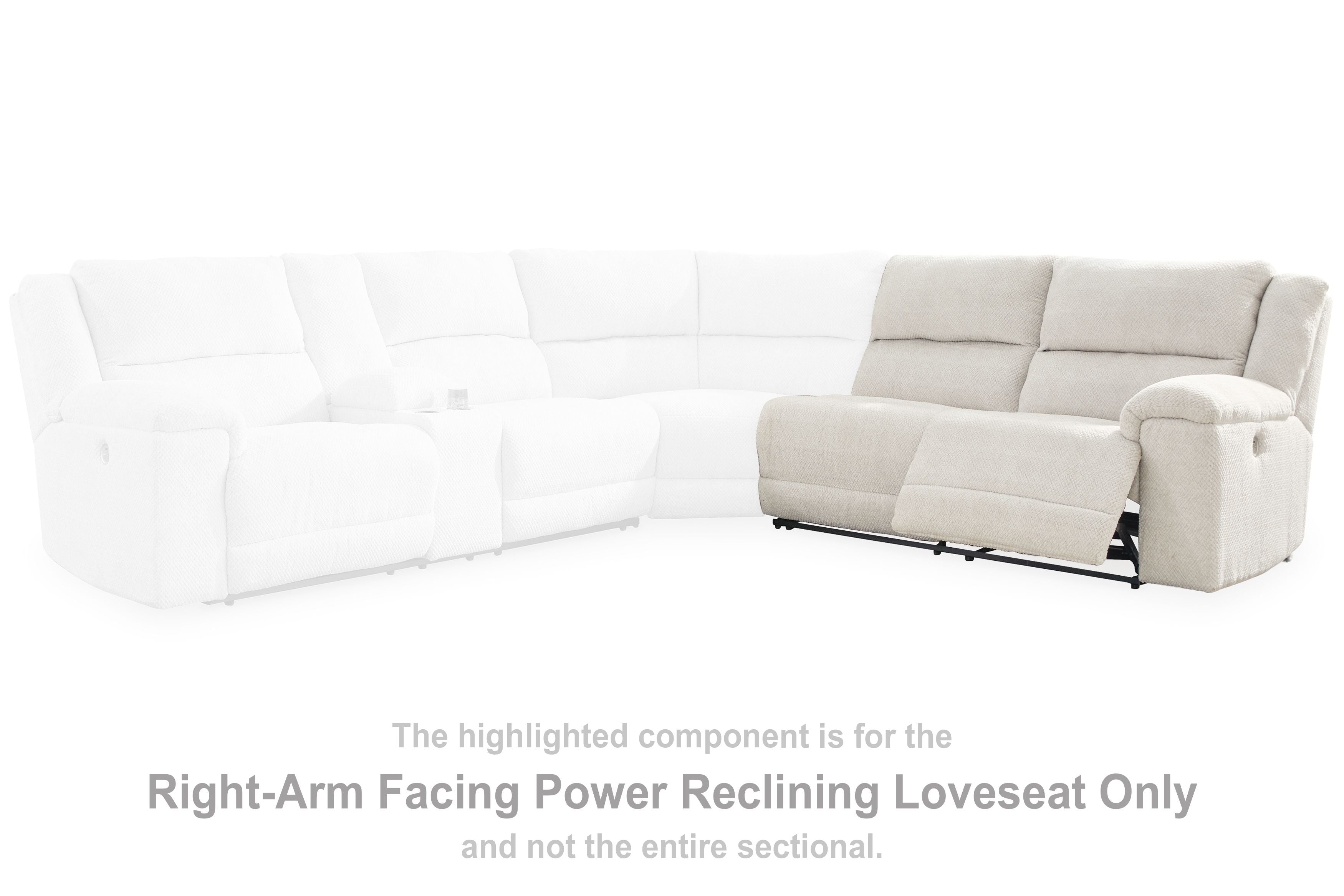 Keensburg - Linen - Raf Reclining Power Loveseat