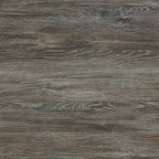 Gray woodgrain finish on headboard panel