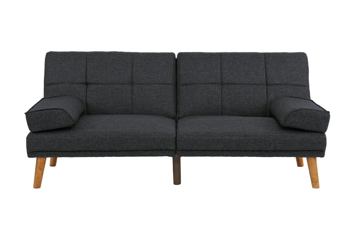 black stationary sectional