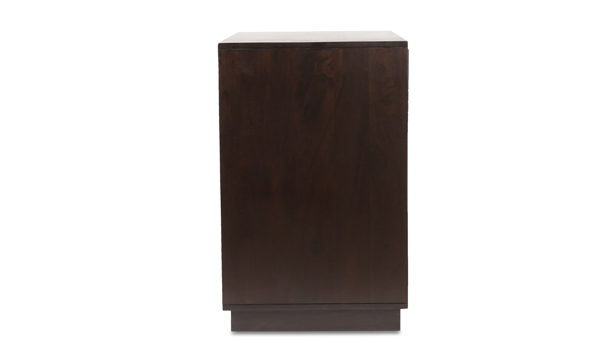 Denman - 3 Drawer Nightstand - Dark Brown