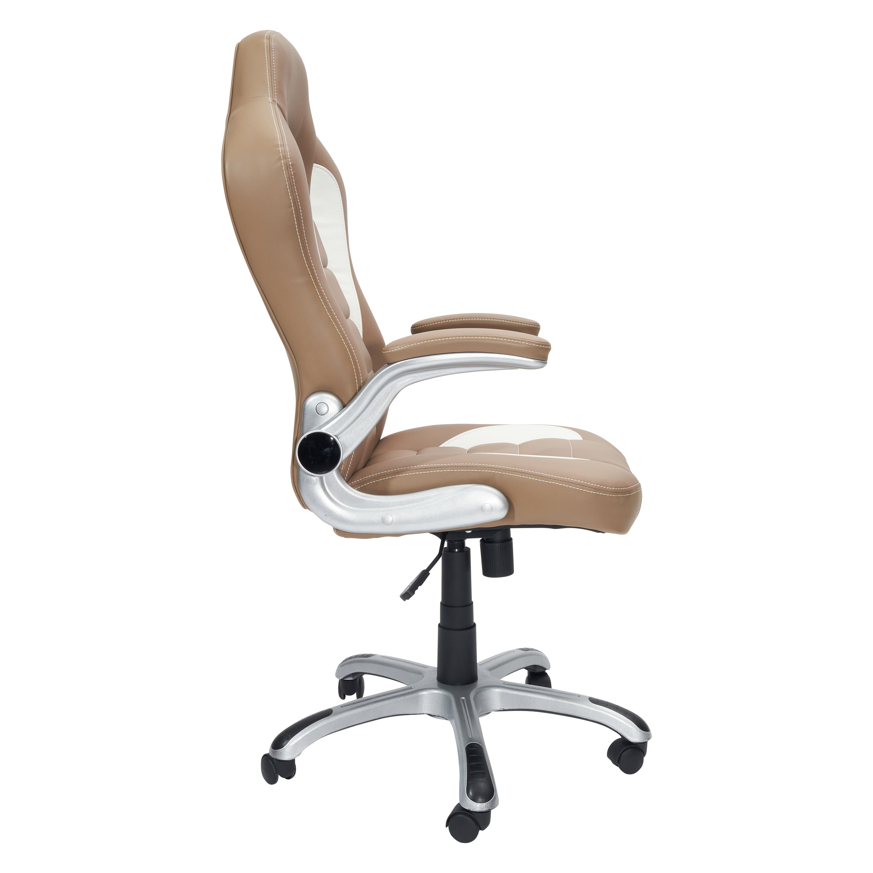 Sport Race Office Chair w/Flip-Up Arms