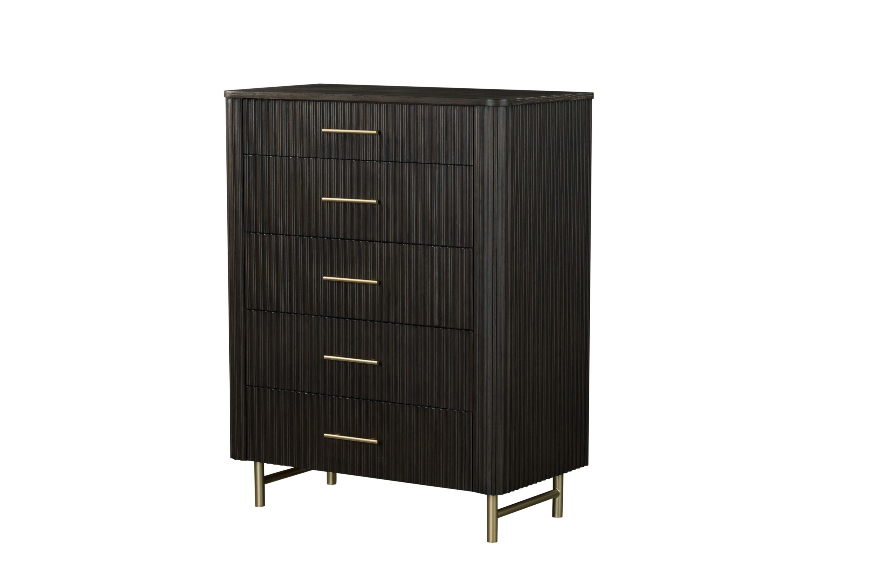 Clayten Espreeso Finish Chest: Stylish, Durable Storage Furniture